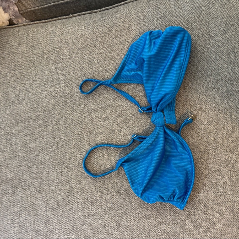 Xhilaration Blue Bikini Top